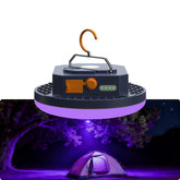 Iodoo 96-LED UV flashlight front view for UV inspection and outdoor use
