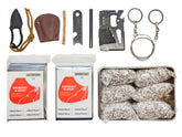 iOutdoooer emergency fire starter six magnesium bags sparks reliably in wet weather