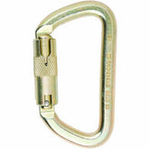 ISC Off-Set D steel carabiner with 3/4-inch gate for reliability.