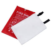 ISOP fire blanket large 70x78 inches used to contain a kitchen fire.