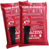 ISOP fireproof blanket 70x78 folded for compact storage