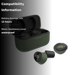 ISOtunes Caliber BT ambient sound control preserves situational awareness during a shoot.