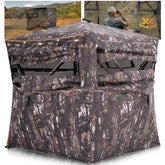 ITEFDTUTNE portable hunting blind 360 view demonstrates all-around concealment for deer and turkey hunts.