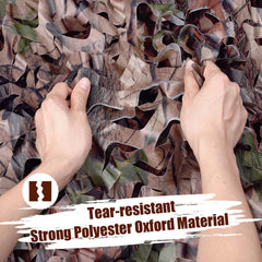 iunio camo netting ready for hunting-blind setup and concealment