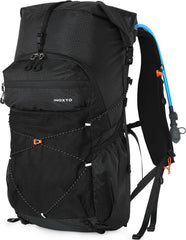 IX INOXTO Hiking Backpack 30L front view shows spacious main compartment for day trips.