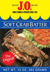 J.O. Soft Crab Batter 10 OZ packaging front