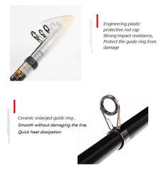 Jaccer telescopic rod extended to 2.7m