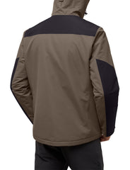Jack Wolfskin Jasper Ins JKT M fabric texture close-up highlighting breathable waterproof shell.