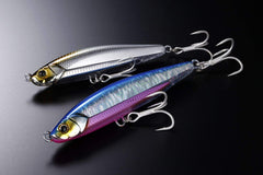 Jackall Big Backer Fall Trick 103 lure side profile shows compact lipless body for casting accuracy.