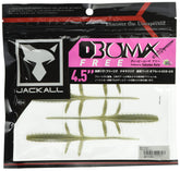 Jackall DB Humor Free 3.8in melon blue front view, vibrant lure color for bass