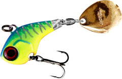 Jackall Deracoup Blueback Chart lure for versatile casting and lively water action.