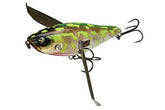 Jackall RV-Crawler Glass Frog lure, front view, large wings for intense crawling action