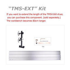 Aluminum dual-station frame shows sturdy, low-vibration construction