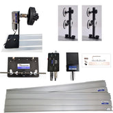 JADRAK T-System foot pedal in action enabling hands-free wrapping workflow for precision
