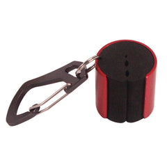 JAGTRADE lightweight rod clip for fly fishing in red.