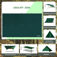 JAICOM ultralight carry bag for the camping tarp and accessories