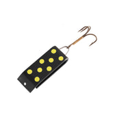Jake's Lures spin fishing 1/4oz black-yellow lure for increased casting distance