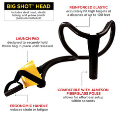 Jameson FG Base Pole 4ft provides sturdy reach for safe clearance