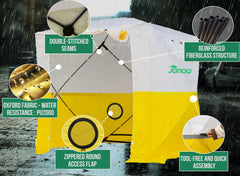 JAX3 UV50+ protection blocks sun while shielding gear