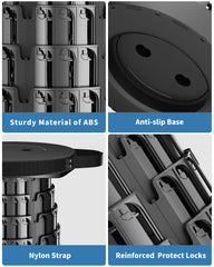 JarryStart 12-level height adjustable stool adapts to your height.
