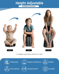 JarryStart stool demonstrating 400 lb capacity for sturdy support.