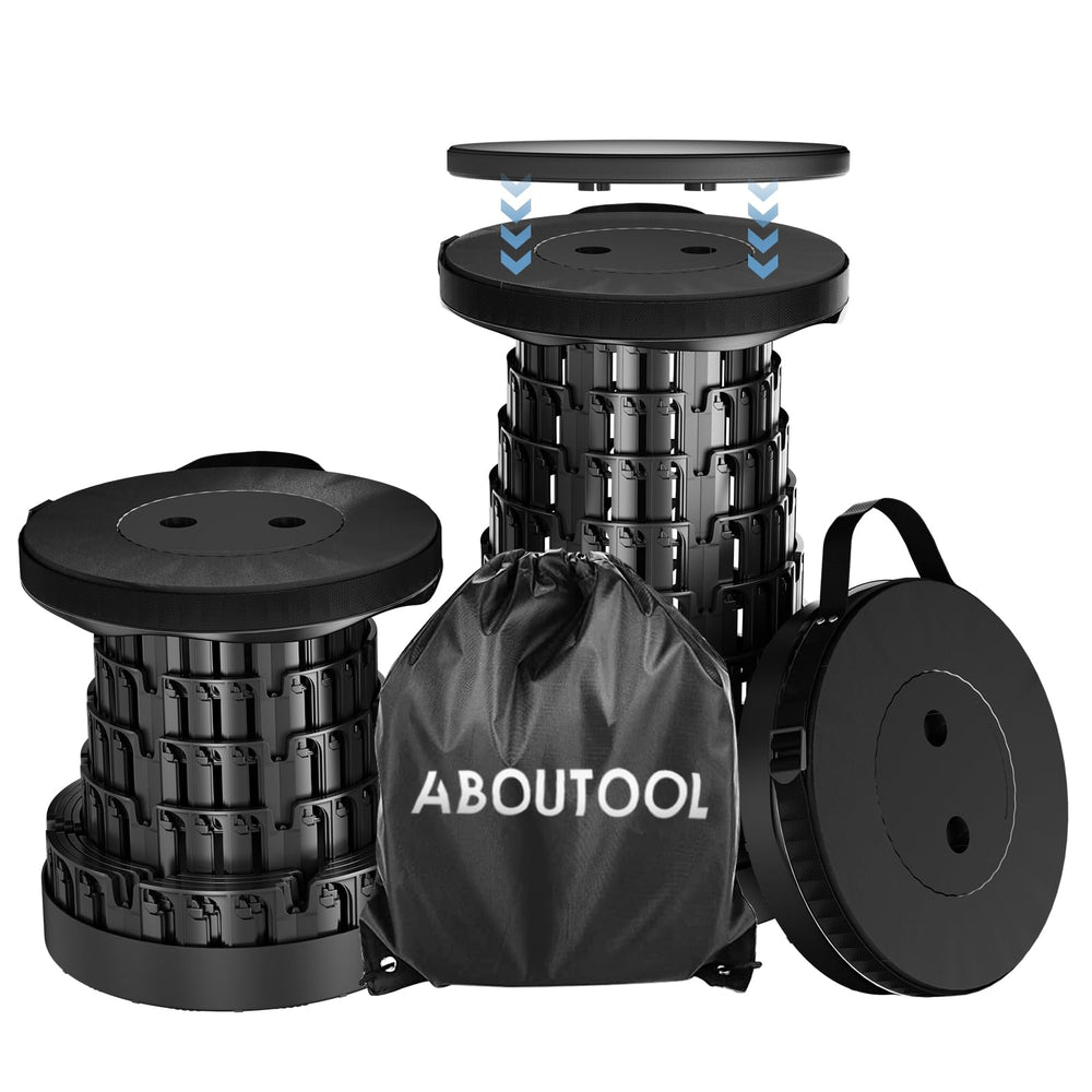 JarryStart upgraded stool with detachable cushion for comfortable outdoor seating.