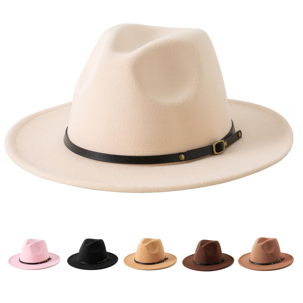 Jastore kids bowknot wide-brim hat beige shields faces on sunny days.