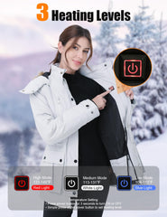 Jazvex heated jacket reveals six heating zones for core and arms