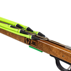 JBL Woody Elite Nitro Bands loading area emphasizes easier loading and power.