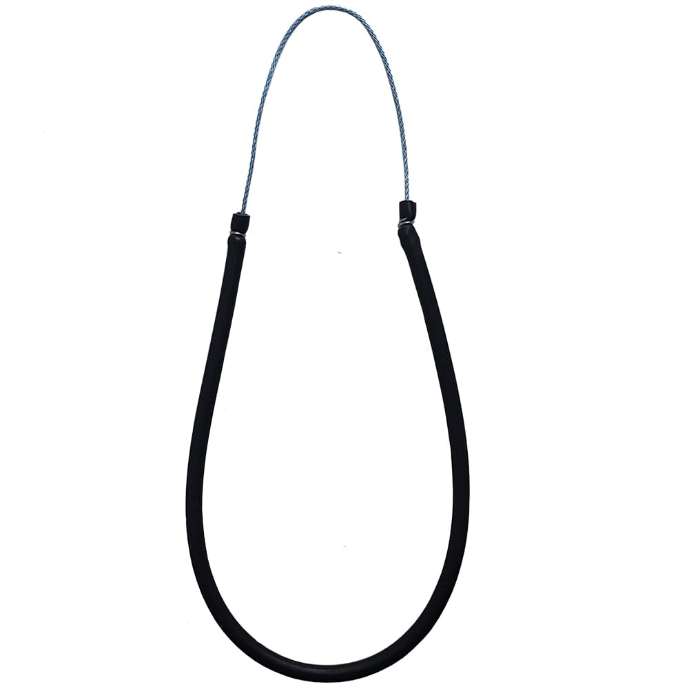 JCS 24-inch pole spear sling band attachment highlighting durable latex for stronger propulsion.