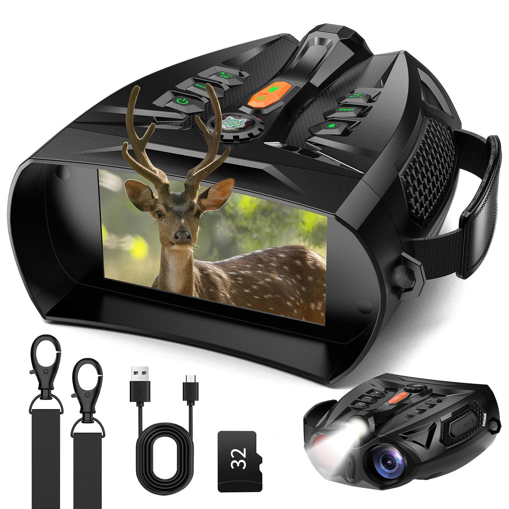 JDZ Night Vision Goggles 4K screen for crystal-clear dusk viewing