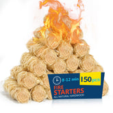 JDZKOMKE Fire Starter long-burn stick ignites quickly for outdoor cooking.