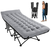 JEAREY camping cot with quick 10-second setup for easy outdoor sleep
