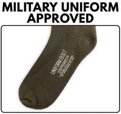 Jefferies ribbed crew socks with stay-up top for secure, comfortable all-day wear.