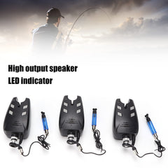JERYS electric bite alarm mounted on bracket for stable signaling