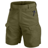 Jessie Kidden tactical shorts front view showing rugged outdoor-ready design for adventures