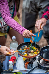 Jetboil MightyMo four-turn regulator offers precise heat control for delicate cooking