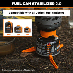 Jetboil stabilizer compact packable design fits in your pack