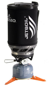 Jetboil Sumo stove and cup—compact system for quick group meals on camping trips.