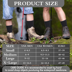 Jeyiour-waterproof-socks-cuff-not-waterproof-note highlighting cuff limitation