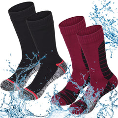 Jeyiour waterproof socks pack front view keeps feet dry during daily outdoor activities.