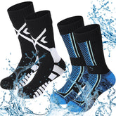 Jeyiour 2-pair pack in breathable microfiber blend for daily outdoor comfort.
