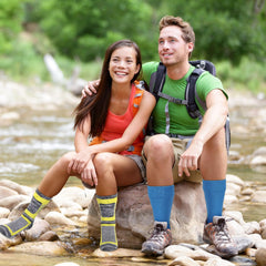 Jeyiour waterproof socks soft-breathable-fabric provides breathable comfort for long outdoor sessions.