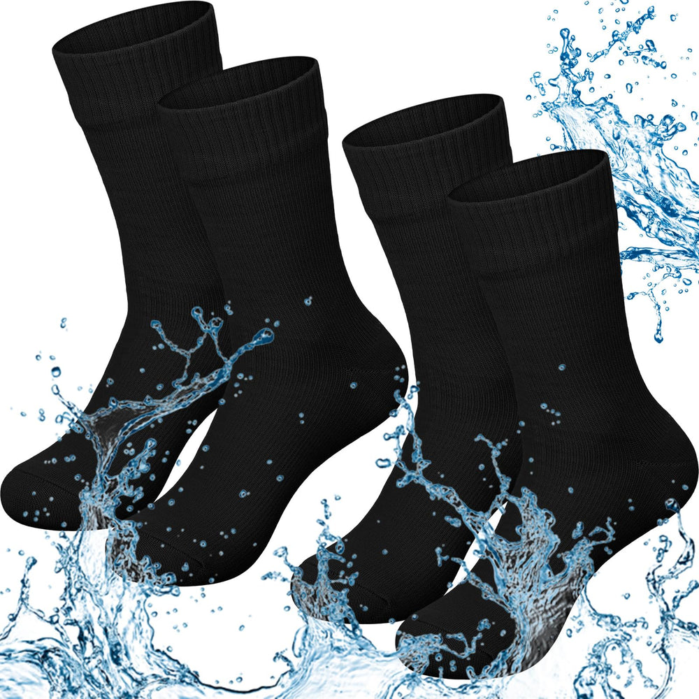 Jeyiour waterproof-socks-two-pairs-pack showing value and versatility for outdoor use