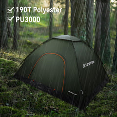 JG AURORA DEER 1-2 person tent compact-packed with carry bag for easy transport