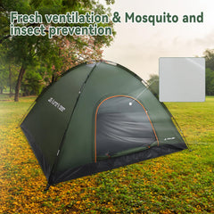 JG AURORA DEER 1-2 person tent rainproof coating helps keep gear dry during showers