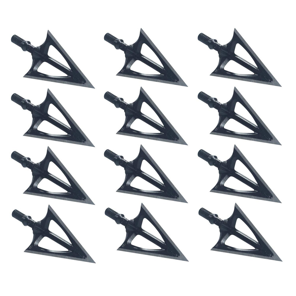 JIANZD Broadheads closeup with fixed blades for precise crossbow hunting