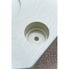 JIF Marine Octagonal Ivory Table Kit weighs 9 lbs for easy handling
