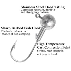 1/8 oz jig head