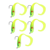 SO050-1 jig head lure close-up with bright colors